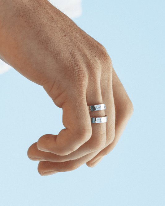 Motif Ring Set - Thin - MINAY