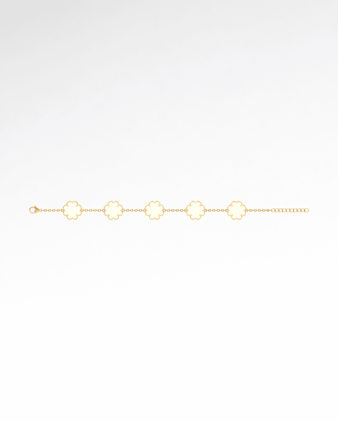 Emblem Bracelet - Blanche - MINAY