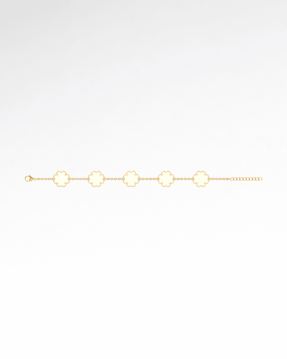 Emblem Bracelet - Blanche - MINAY