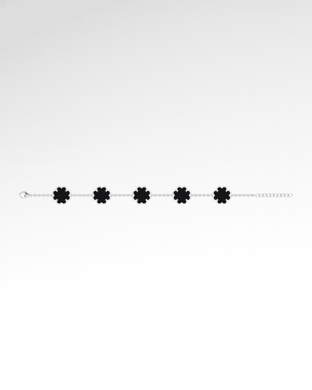 Emblem Bracelet (Noir) - MINAY