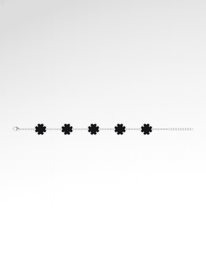 Emblem Bracelet (Noir) - MINAY