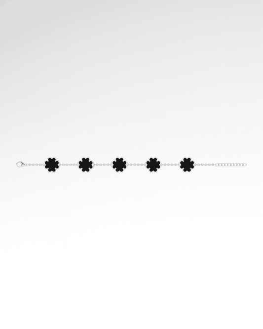 Emblem Bracelet (Noir) - MINAY