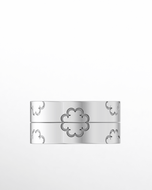 Motif Ring Set - Thin - MINAY