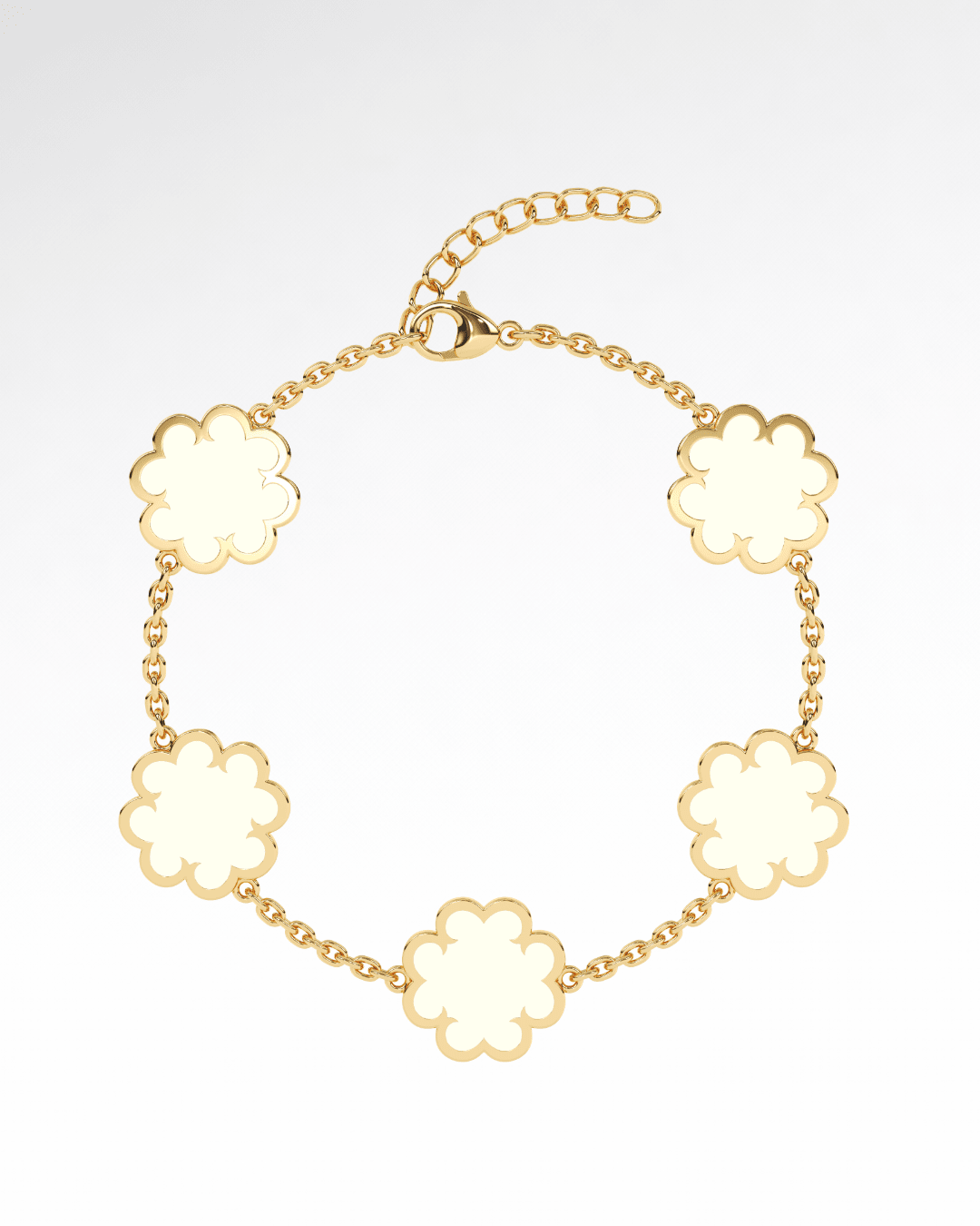 Emblem Bracelet - Blanche - MINAY