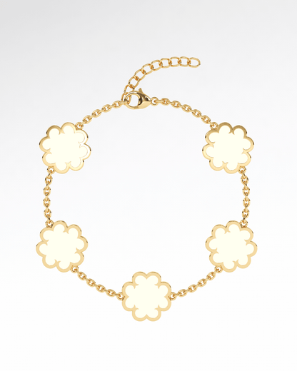 Emblem Bracelet - Blanche - MINAY