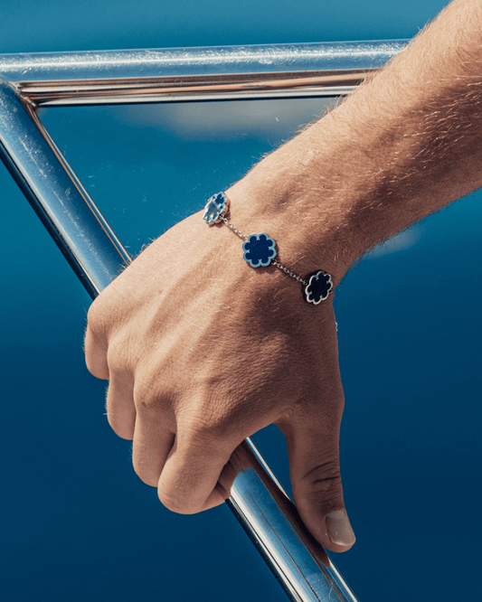 Emblem Bracelet - Bleu - MINAY